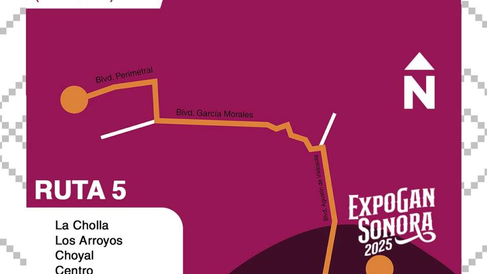 Gobierno de Sonora ofrecerá transporte público especial nocturno durante la ExpoGan